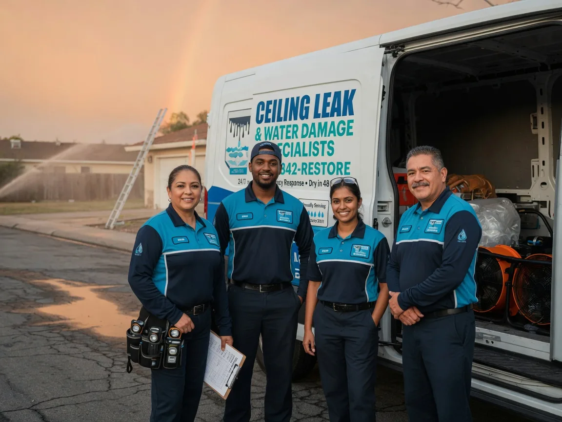 Ceiling Leak Cleanup company in Coalgate, OK